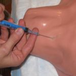 Internal jugular vein central venous catheter placement training