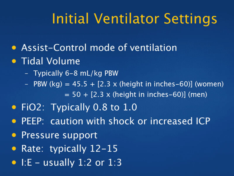 MECHANICAL VENTILATION COURSE - Hospital Procedures Consultants